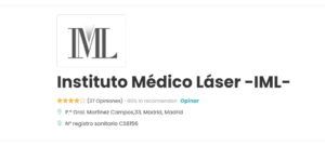 Instituto médico láser, las opiniones reales de los clientes.