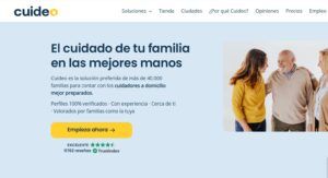 Las opiniones sobre los servicios de personas mayores de cuideo