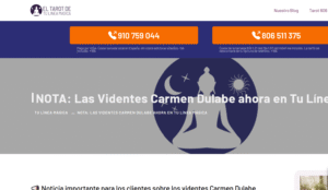Los servicios de tarot carmen dulabe opiniones