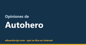 Opiniones de Autohero