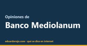 Opiniones de Banco Mediolanum