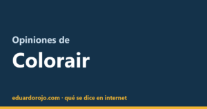 Opiniones de Colorair