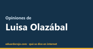 Opiniones de Luisa Olazábal