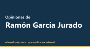 Opiniones de Ramón García Jurado