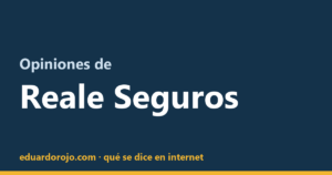 Opiniones de Reale Seguros