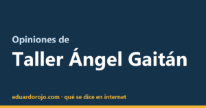 Opiniones de Taller Ángel Gaitán